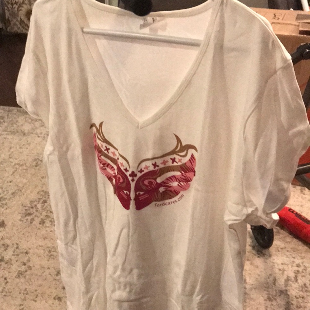 Ford warriors in pink t-shirt